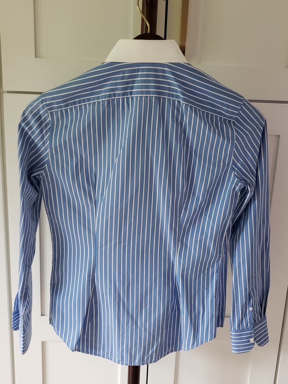 Ralph Lauren Oxford Pinstripe Button-Down Shirt Made In Italy - Picture 2 of 4